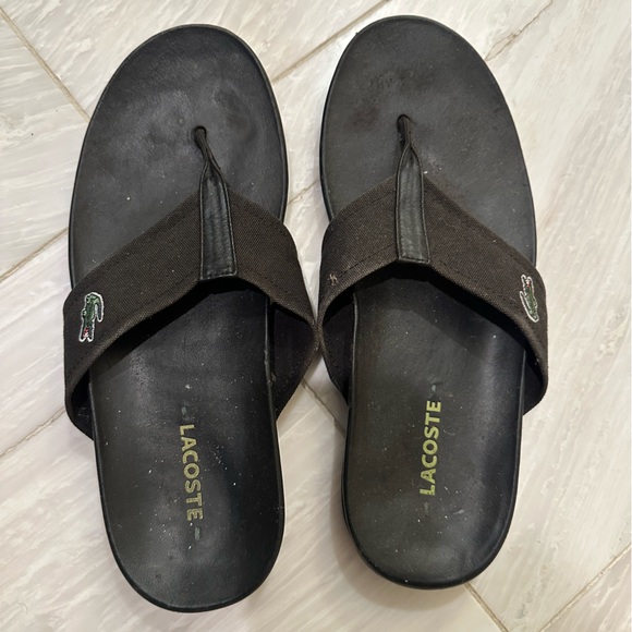 Lacoste Men’s Sandal Size 8 - Picture 1 of 2